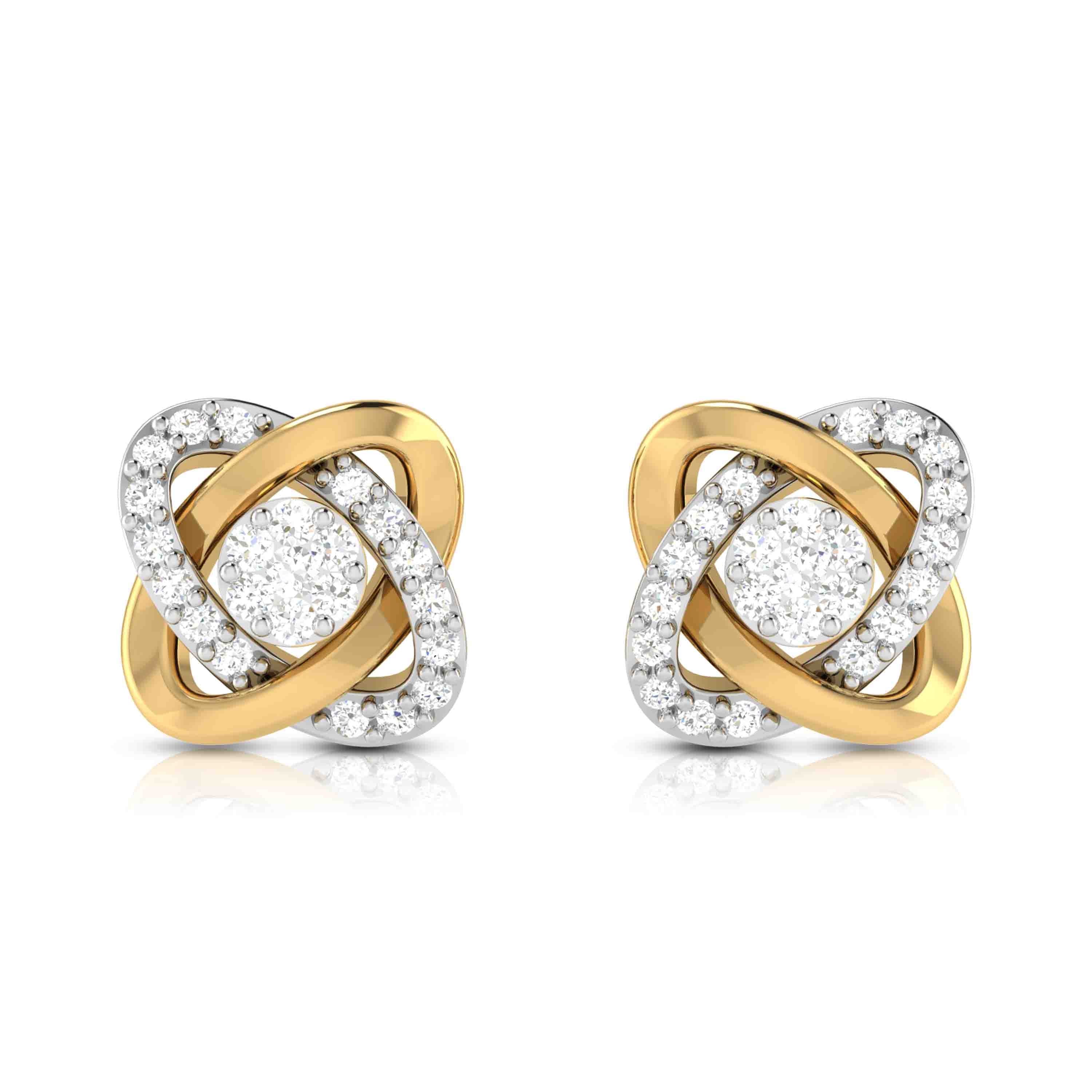 Aloqa Lab Grown Diamond Earrings